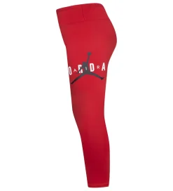 Træningsbukser|Gymnastiktøj*Jordan Leggings - Gym Red m. Logo