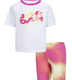 Jordan Shortssæt - Lemonade Stand - Laser Fuchsia