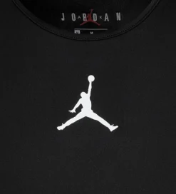 T-Shirts Og Toppe*Jordan Sportstop - Dri-Fit - Sort m. Logo