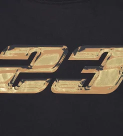 T-Shirts*Jordan T-shirt - Sort m. Guld