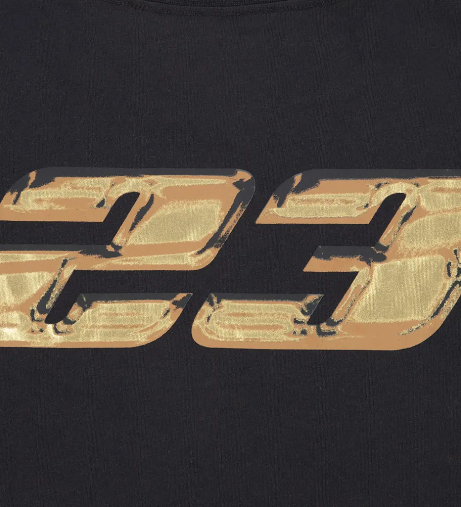 T-Shirts*Jordan T-shirt - Sort m. Guld