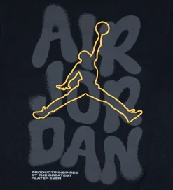 T-Shirts*Jordan T-shirt - Sort m. Guld