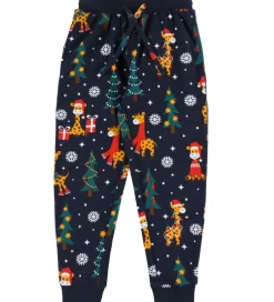 Børn Jule-Sweater s Nattøj - 2-Delt - Christmas Giraffes