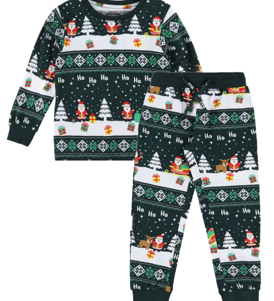 Børn Jule-Sweater s Nattøj - 2-Delt - The Jolly Good
