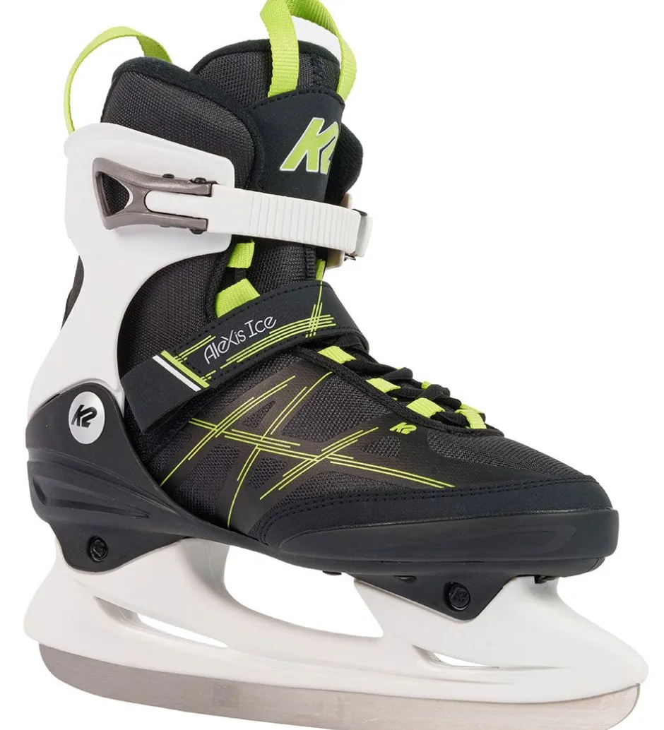 K2 Skøjter - Alexis Ice - Sort/Hvid/Grøn