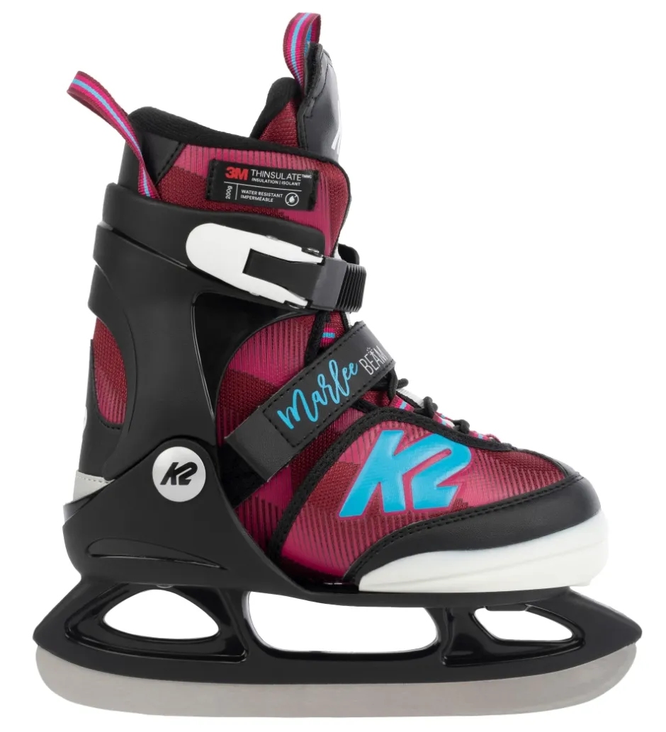 K2 Skøjter m. Lys - Marlee Beam Ice - Rød
