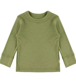 Bluser|Unisex-Tøj*Katvig Bluse - Uld - Lysegrøn