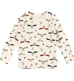 Bluser|Unisex-Tøj*Katvig Bluse - Viskose/Bambus - Off White