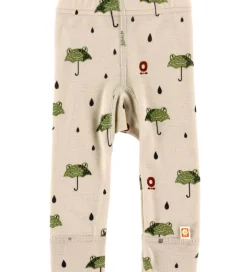 Leggings|Unisex-Tøj*Katvig Leggings - Uld - Grøn