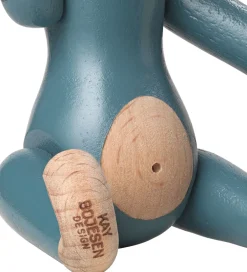 Pyntefigurer*Kay Bojesen Træfigur - Abe - Mini - Vintage Blå
