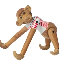 Kay Bojesen Træfigur - Abe - DBU 86 Away - Mini - Teak/Limba