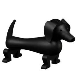 Kay Bojesen Træfigur - Gravhund - Lille - Mørk Bejdset Eg