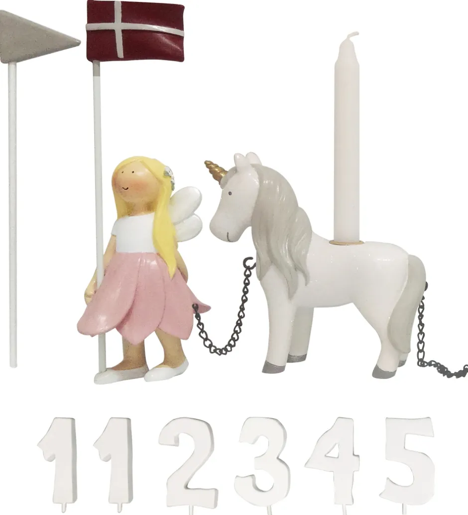 Fødselsdagstoge*Kids by Friis Fødselsdagstog - 45 cm - Blomsterfeer