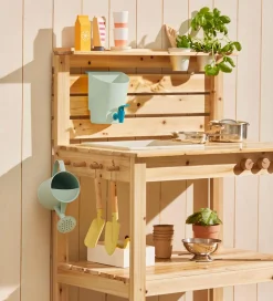 Kids Concept Køkkensæt - 7 Dele - Metal/Træ