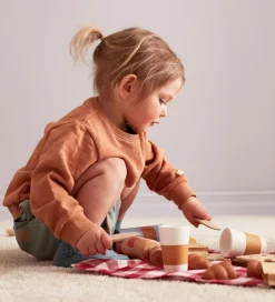 Legemad*Kids Concept Legemad - Picnic sæt - Træ