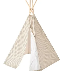 Kids Concept Legetelt - Tipi Stripe - Blå/Hvid
