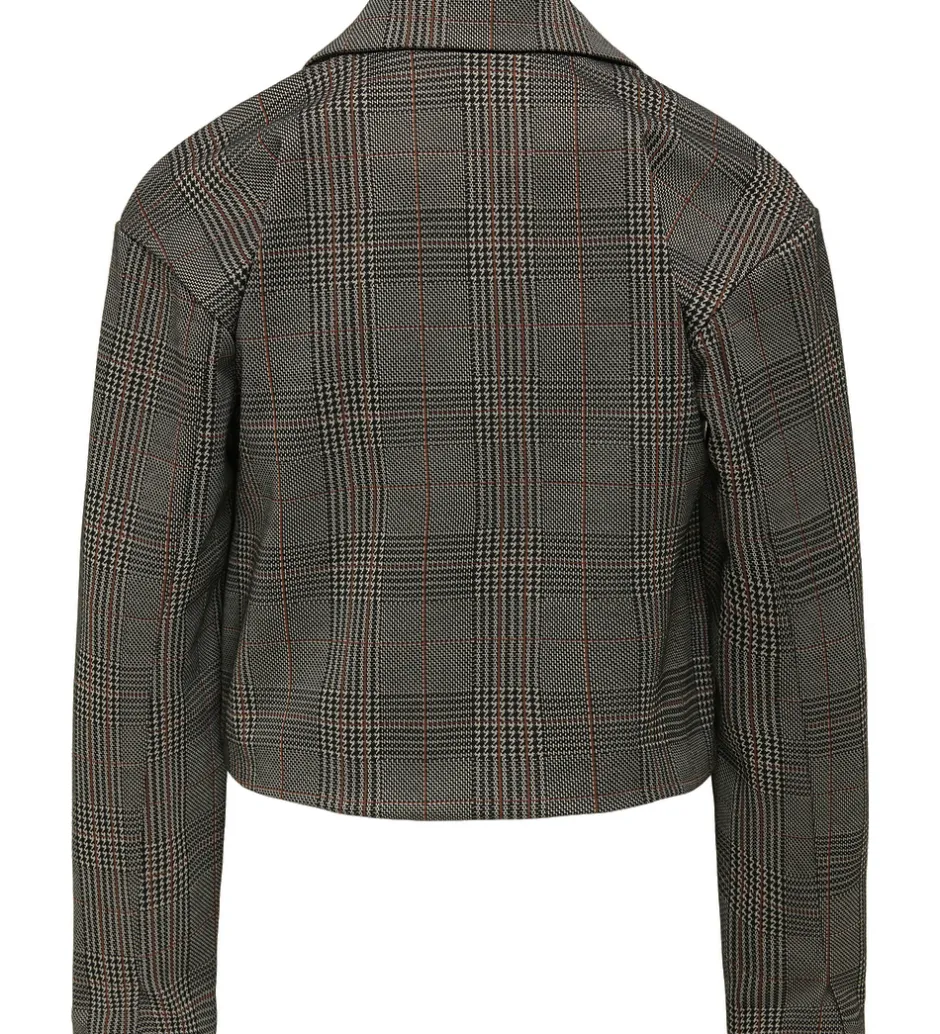 Konfirmationstøj|Jakkesæt Og Blazers*Kids Only Blazer - KogFine - Seal Brown/Libra Checks
