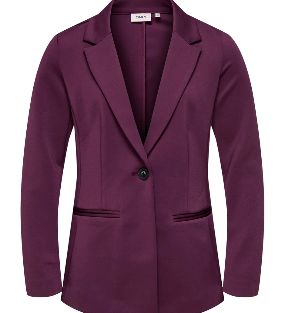 Konfirmationstøj|Jakkesæt Og Blazers*Kids Only Blazer - KogVarm - Mauve Wine