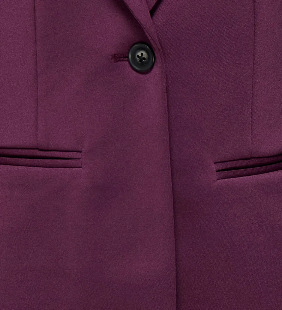 Konfirmationstøj|Jakkesæt Og Blazers*Kids Only Blazer - KogVarm - Mauve Wine