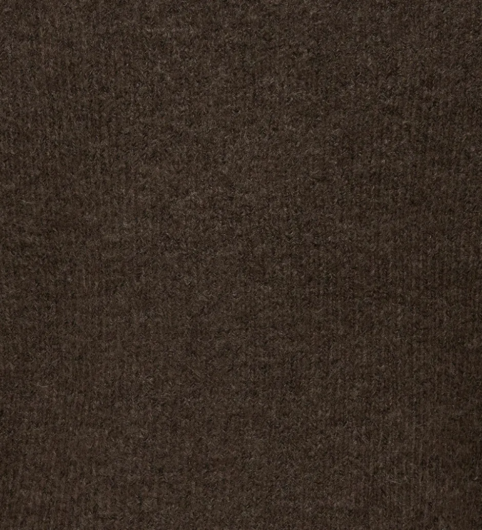 Bluser*Kids Only Bluse - Strik - KogCamilla - Black Coffee/ Melange