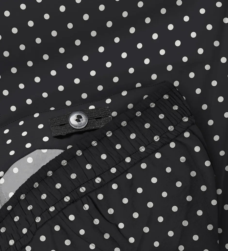 Børn Kids Only Bukser - KogMelia - Black/Dots Cloud Dancer
