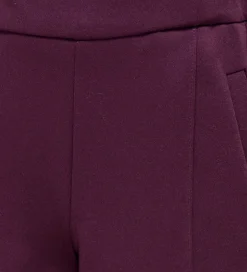 Kids Only Bukser - KogWarm - Mauve Wine/Panel White/Blac