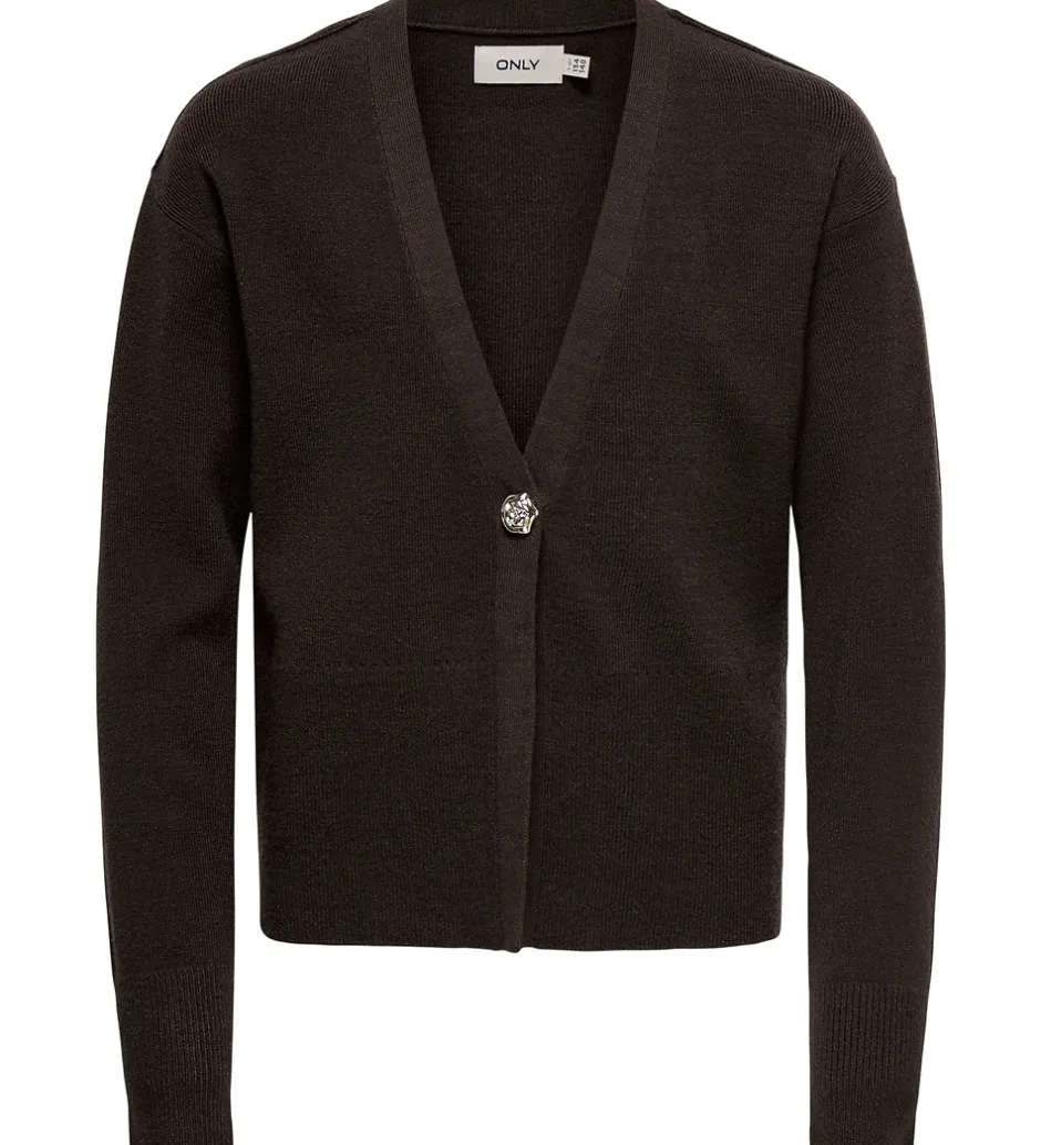 Børn Kids Only Cardigan - Strik - Viskoseblanding - KogKatia - Black