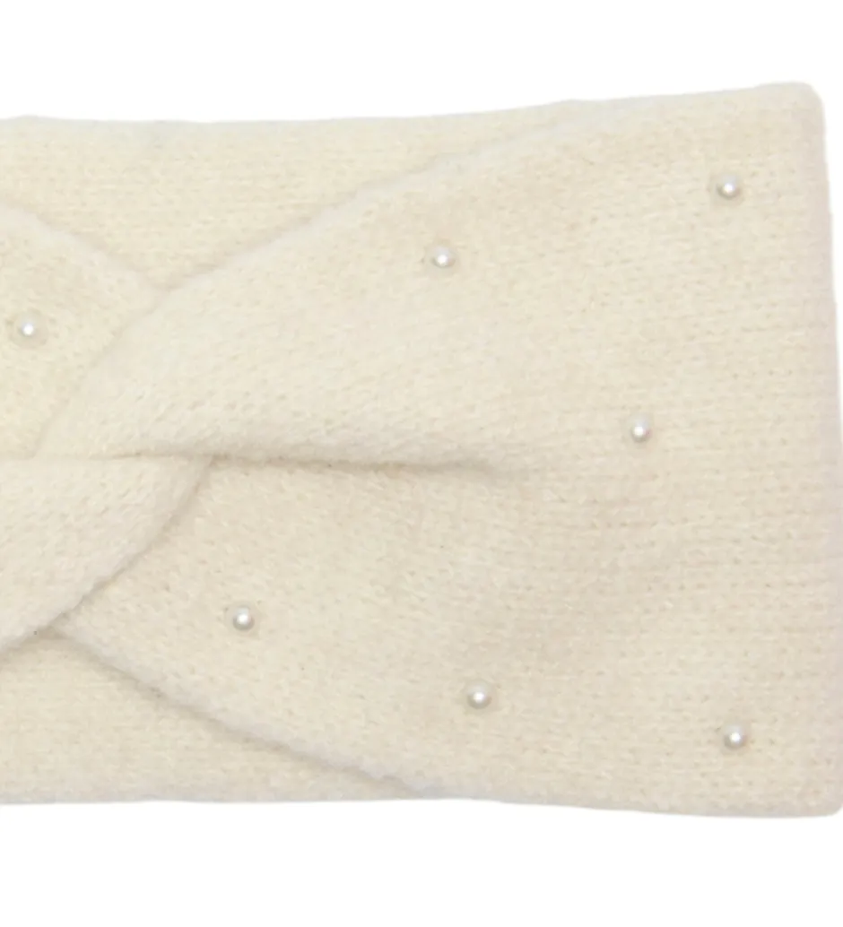 Børn Kids Only Hårbånd - Strik - KogChyna - Whitecap Gray/Pearls