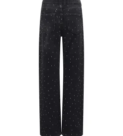 Bukser Og Jeans|Pigetøj*Kids Only Jeans - KogCobain - Rhinestone - Washed Black