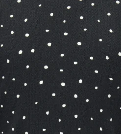 Kjoler*Kids Only Kjole - KogMelia - Black/Dots Cloud Dancer