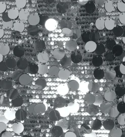 Nederdele*Kids Only Nederdel - KogJadel - Silver/w. Silver Sequins