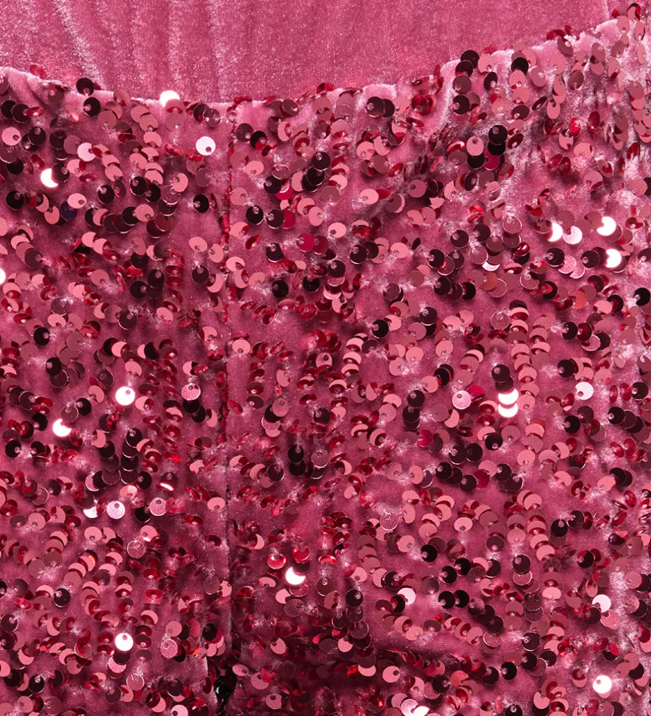 Børn Kids Only Shorts - KogConfidence - Rose Wine m. Palietter