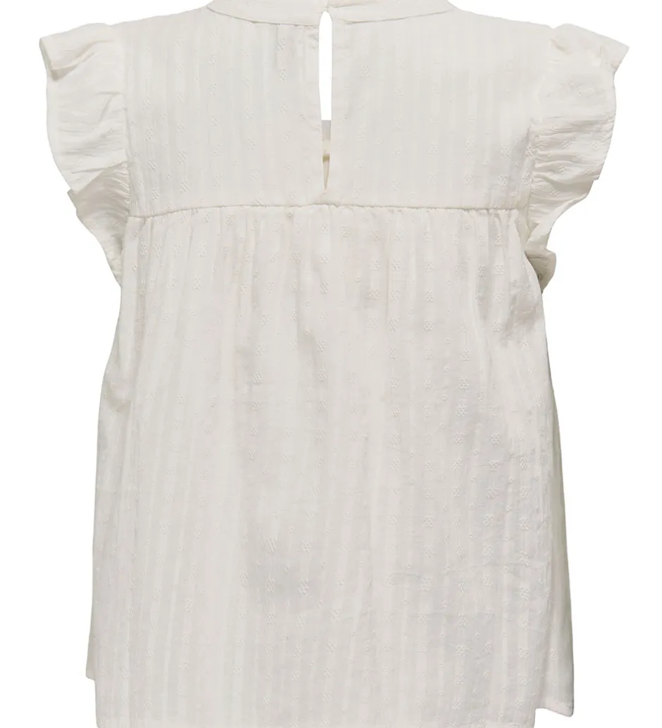 Børn Kids Only Top - KogCamille - Cloud Dancer