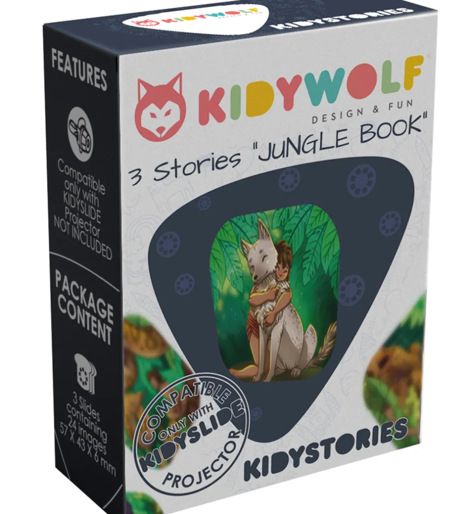 Lommelygter*Kidywolf Historie - Til Lommelygte - Jungle Book - Kidystories