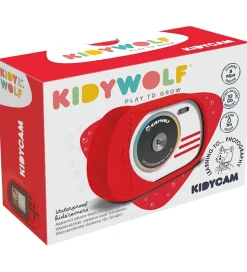 Børnekamera*Kidywolf Kamera - Kidycam - Rød