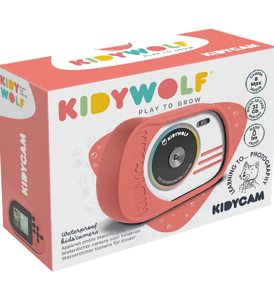 Børn Kidywolf Kamera - Kidycam - Pink