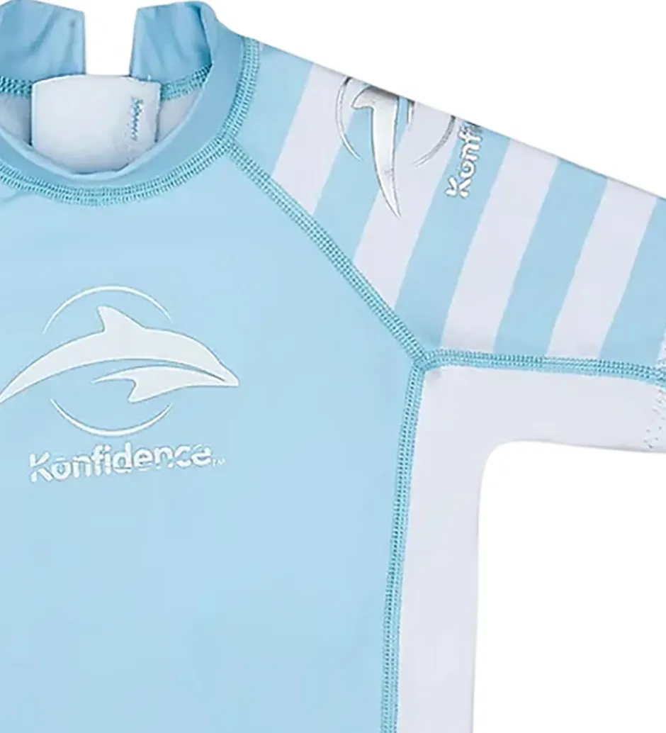 Badetøj*Konfidence Badeheldragt - UV50+ - E-Flex - Breton Blue