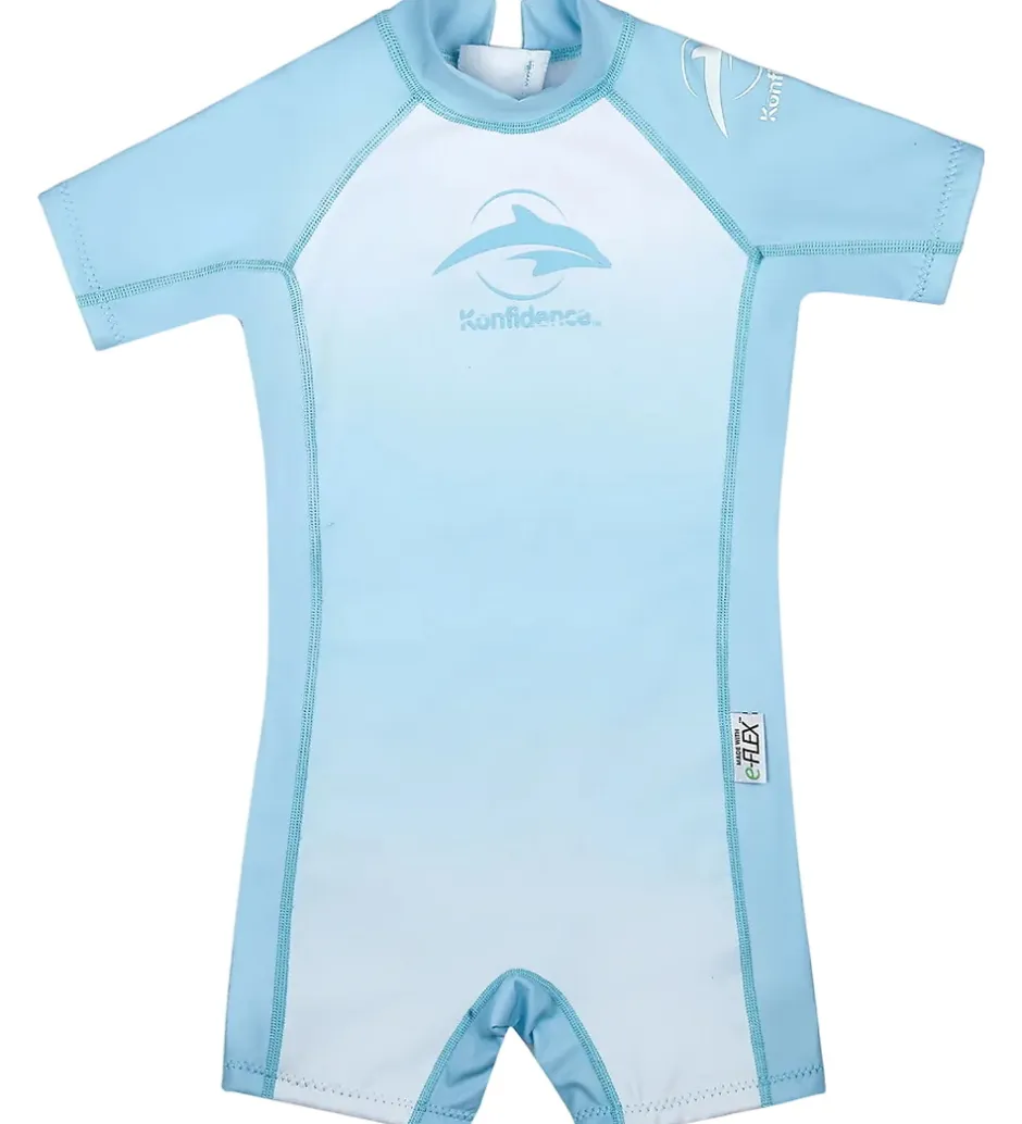 Børn Konfidence Badeheldragt - UV50+ - E-Flex - Ombre Blue