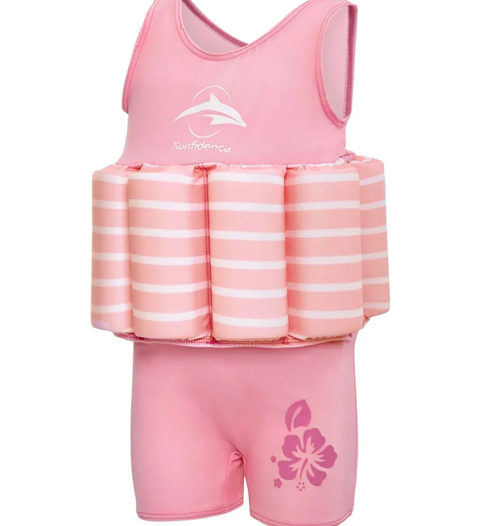Konfidence Svømmedragt - UV40+ - Pink/Breton