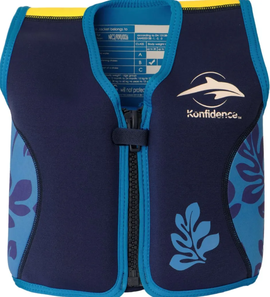 Svømmeveste*Konfidence Svømmevest - Original - Navy Palm