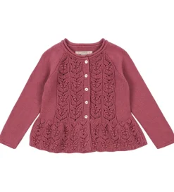 Striktrøjer*Konges Sløjd Cardigan - Strik - Cabby - Deco Rose