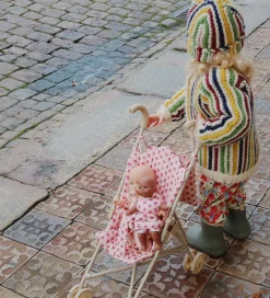 Konges Sløjd Dukkeklapvogn - Rosie Rose