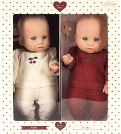 Dukker Og Tilbehør*Konges Sløjd Dukker - Bobo og Bobbie - 2-pak - 33 cm - Multi