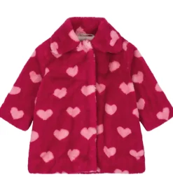 Fleece*Konges Sløjd Fleecefrakke - Fuzzie - Amour Jazzy