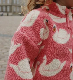 Fleece*Konges Sløjd Fleecejakke - Jody - Swan Candy