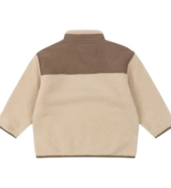 Børn Konges Sløjd Fleecejakke - Flynn - Oxford Tan