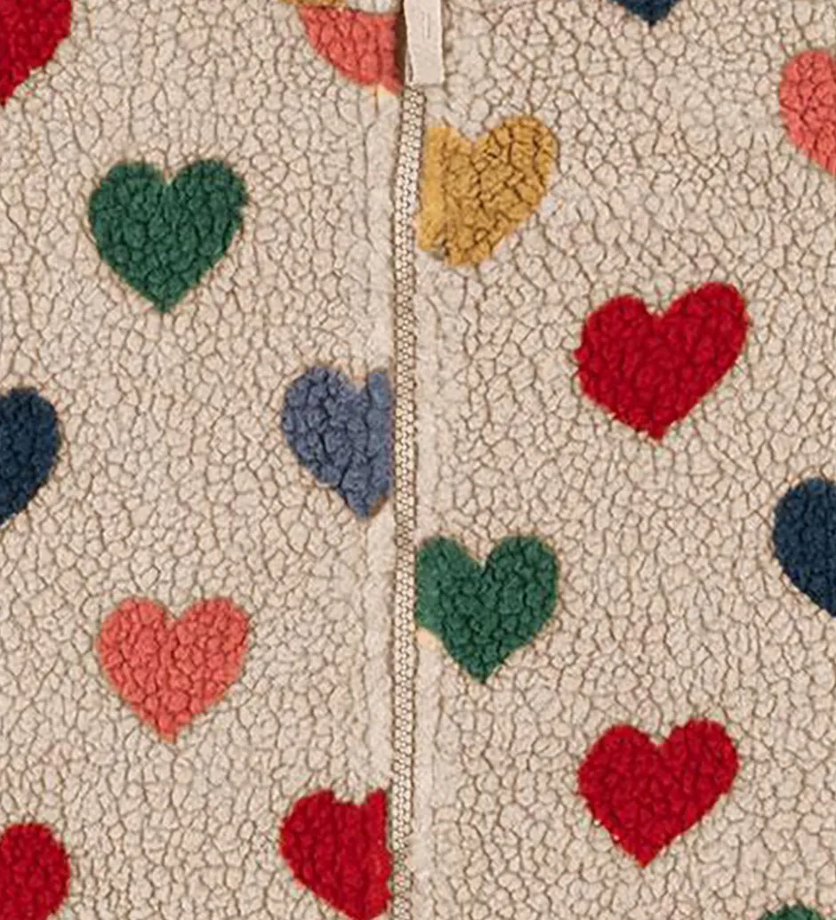 Veste* Konges Sløjd Fleecevest - Jody Teddy - Bon Coeur Coloré