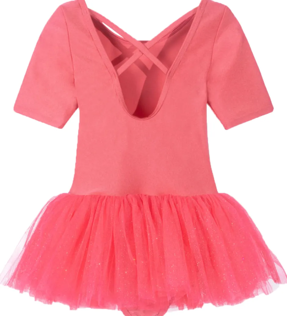 Gymnastiktøj*Konges Sløjd Gymnastikdragt - Ballerina - Rapture Rose