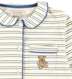Børn Konges Sløjd Nattøj - Pio - Indigo Butter Stripe