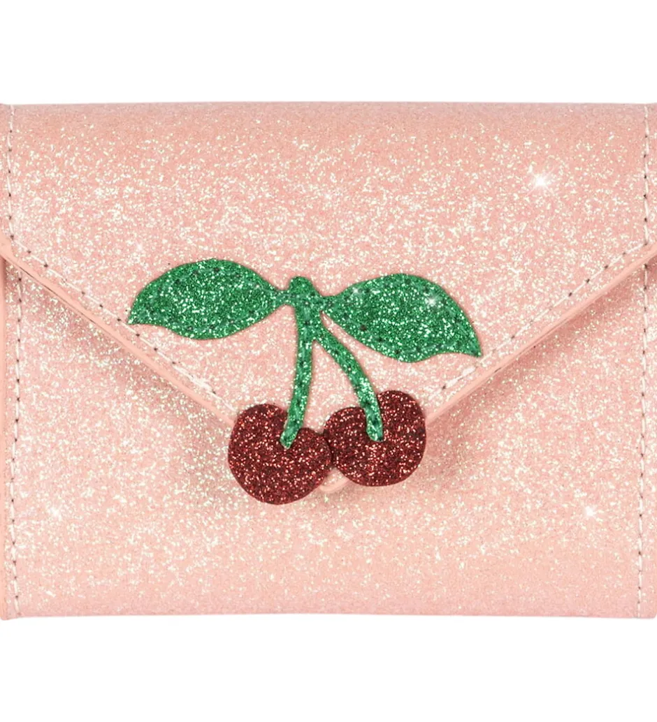 Punge*Konges Sløjd Pung - Love Letter - Pink Glitter